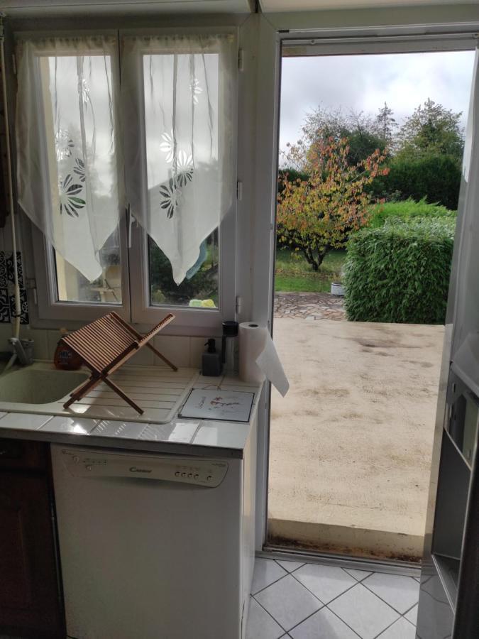 Maison De Village Avec Exterieur Oysonville Bagian luar foto